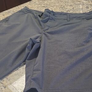 O'Neill Men's Charcoal Flat Front Shorts